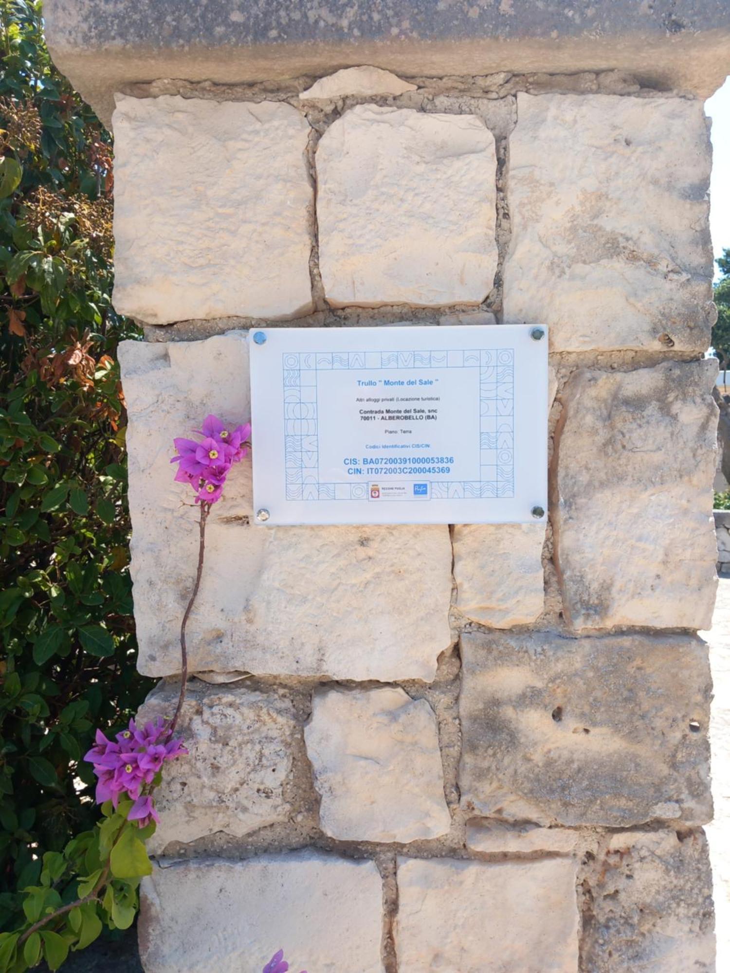 阿尔贝罗贝洛 Trullo Monte Del Sale旅馆 外观 照片